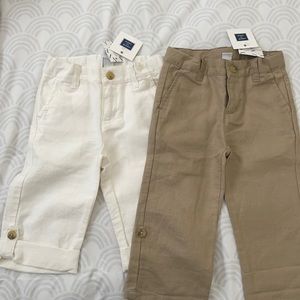 Janie & Jack 18-24 months dressy linen pants NWT